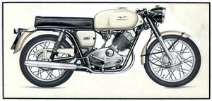 Panini Sticker Album - Moto Guzzi art by Panini Official Sticker Artist