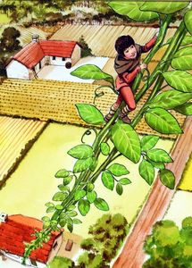 Jack and the Beanstalk: Climb art by Nadir Quinto