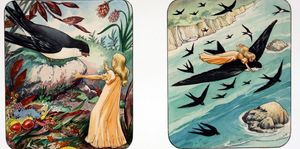 Thumbelisa: Catching a Lift art by Nadir Quinto