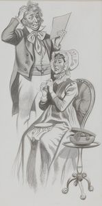 David Copperfield - Concerned art by Ron Embleton