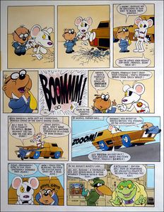 Danger Mouse - Hush - Hush (TWO pages) art by Arthur Ranson