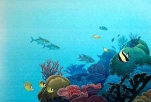 Coral under the Sea art by John Rignall