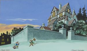 Aesop Fable art by Ron Embleton