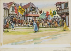 The Emperor's Parade art by Ron Embleton
