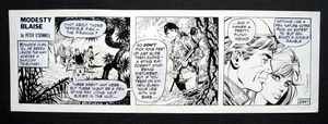 Modesty Blaise Daily Strip #2347 art by Enric Badia Romero