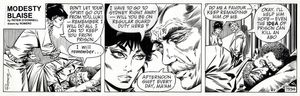 Modesty Blaise daily strip #7594 - Luki's Spirit art by Enric Badia Romero