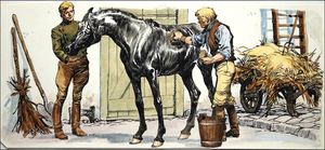 Black Beauty - TLC art by Carlos Roume