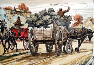 Black Beauty - A Heavy Load art by Carlos Roume