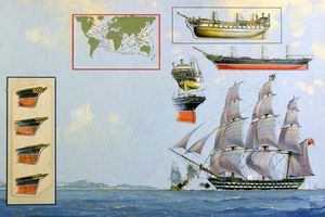 Maritime England Clipper Ships art by John S Smith