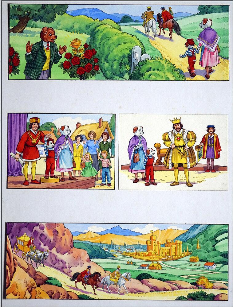 2nd page of story art by Doris White