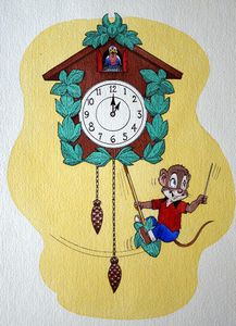 Swing Time art by Peter Woolcock