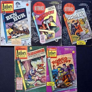 Assorted Classics Illustrated: Bundle 5 (USA; Stories By Famous Authors Illustrated, 5 issues)