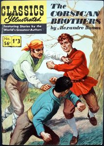 Classics Illustrated #56A: The Corsican Brothers (British Edition)