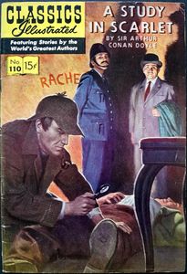 Classics Illustrated #110: A Study In Scarlet (USA Edition)