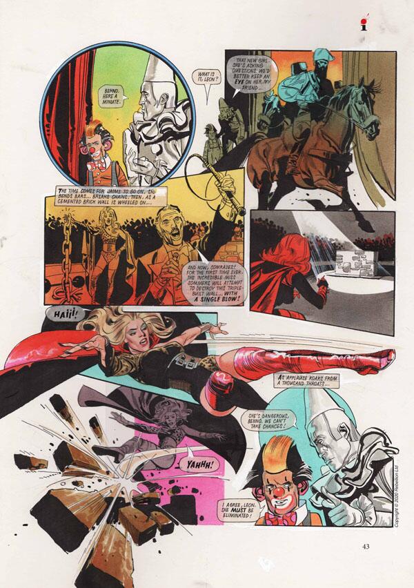 The Art of John M Burns (illustrators Special #8) ONLINE EDITION by Barry Coker, Peter Richardson
