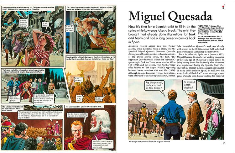 Miguel Quesada, The Trigan Empire Artists' Special (Illustrators Special #17) ONLINE EDITION