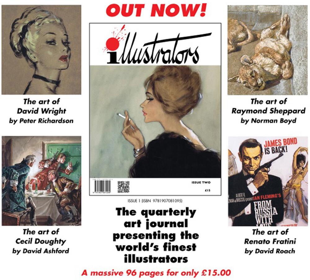 features include …, illustrators issue 2 ONLINE EDITION