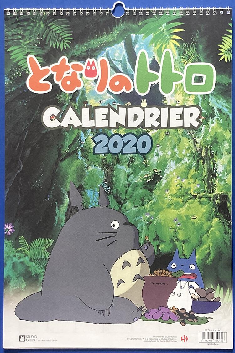 Studio Ghibli My Neighbour Totoro Calendar - 2020