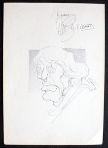 Prince Mick From Cerebus (SIGNED) (Original) Comic Art