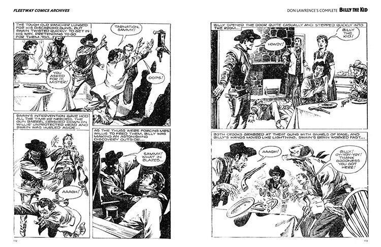 Fleetway Comics Archives: COMPLETE DON LAWRENCE BILLY THE KID