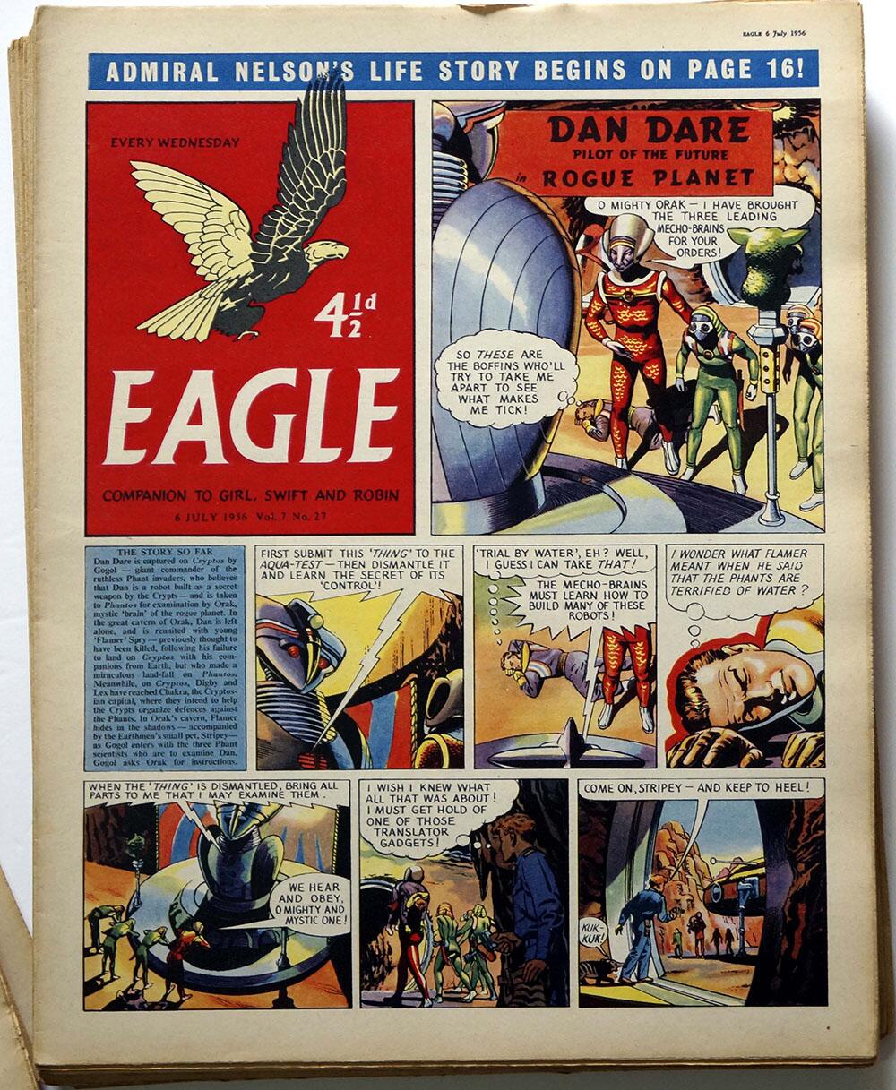 Eagle Volume 7 issues 1 – 52 (1956 missing issues 7, 43, 45) Fine