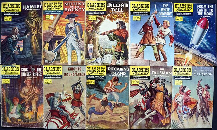 USA Classics Illustrated: Set 8