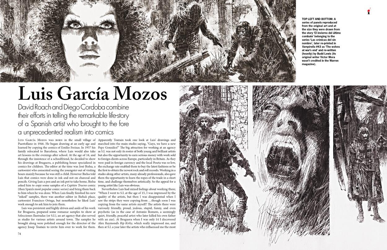 Warren Magazines: The Spanish Artists (illustrators Special #1) by Diego Cordoba, David Roach