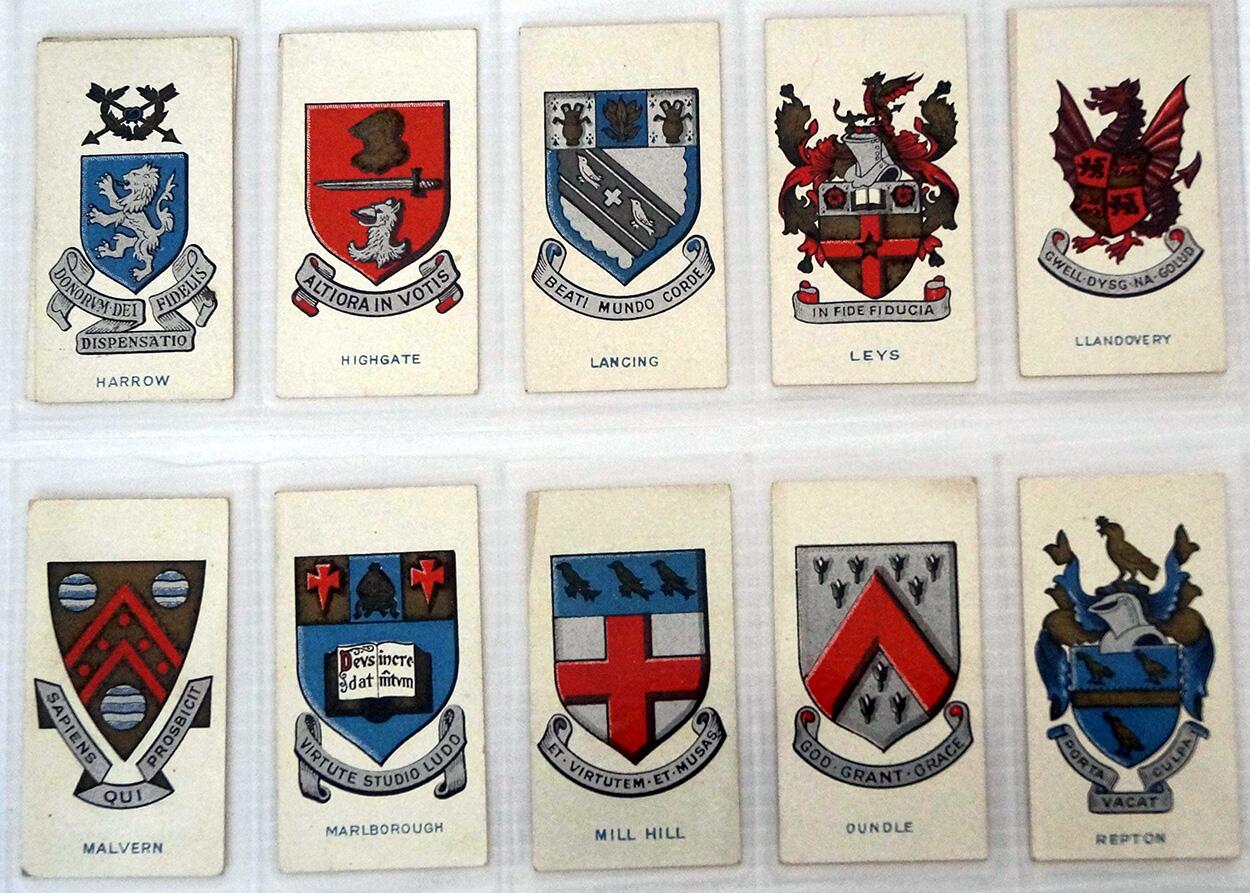 School Badges   Full set of 25 cards (1928)