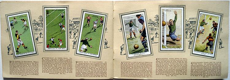 Complete Set of 50 'Hints On Association Football' John Player & Sons Cigarette Cards in album (1934)