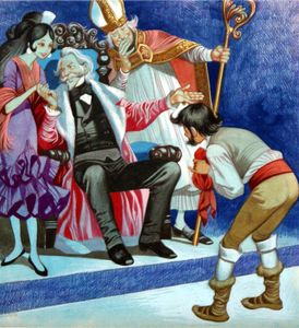 Asking For Princess' Hand art by Ron Embleton