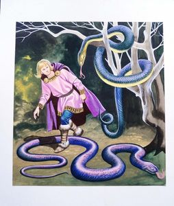 Magic Apples - sSnakesss art by Ron Embleton