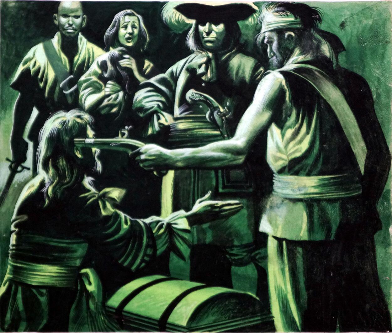 Henry Morgan - Your Money or Your Life art by Ron Embleton