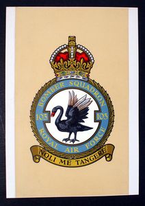 R.A.F. Badge: Bomber Squadron 103 art by 20th Century unidentified artist