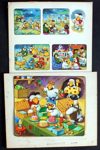 The Wombles: Beach Day (TWO pages) art by Jesus Blasco