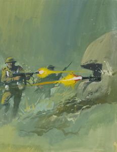 War Picture Library cover #296  'The Veterans' art by Pino Dell'Orco