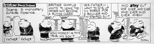 Bristow daily strip: Change of Vocation art by Frank Dickens