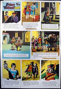 Prince Valiant: Printer's Proof 1573 art by Hal Foster