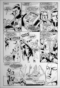 Doctor Who - Final Chapter - Problem Solved art by Martin Geraghty and Robin Smith