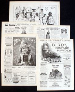 Illustrated London News: Advertising Bundle #6 (5 pages) art by Various Artists