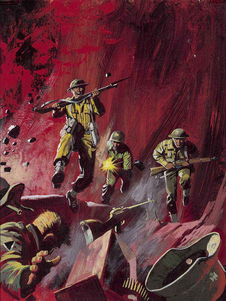 War Picture Library cover #366  'Winner - Loser' art by Jordi Penalva