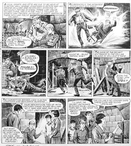The Flaxton Boys - A Fête Worse Than Death art by Francisco Diaz Villagrasa