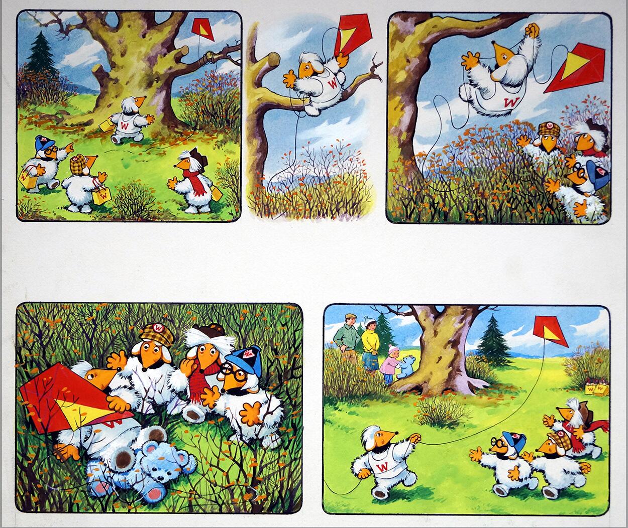 The Wombles: Kite art by Jesus Blasco