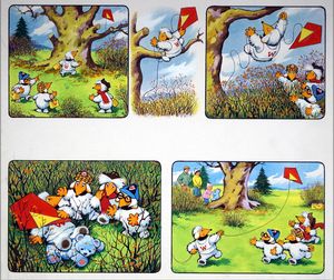 The Wombles: Kite art by Jesus Blasco