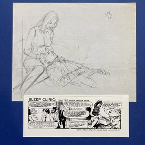 Sleep Clinic - How Two People Become Tense art by Neville Colvin