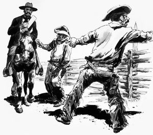 True Tales of the American West: The Great Wall of California 2 art by Cecil Doughty