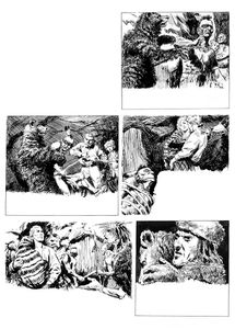 The Last of the Mohicans 20 art by Cecil Doughty