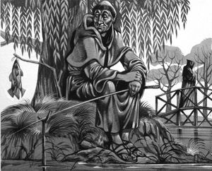 The Happy Friar art by Richard Hook