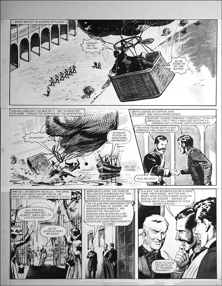2nd page of episode art by Bill Lacey