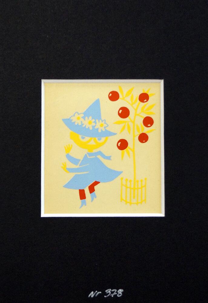 Print matted ready for framing art by Tove Jansson