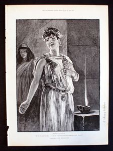 Cleopatra: Forget My Folly art by Richard Caton Woodville Jr